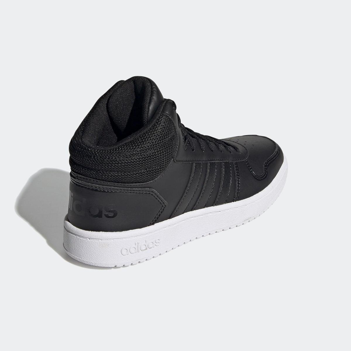 tenis adidas hoops 2.0 mid preto