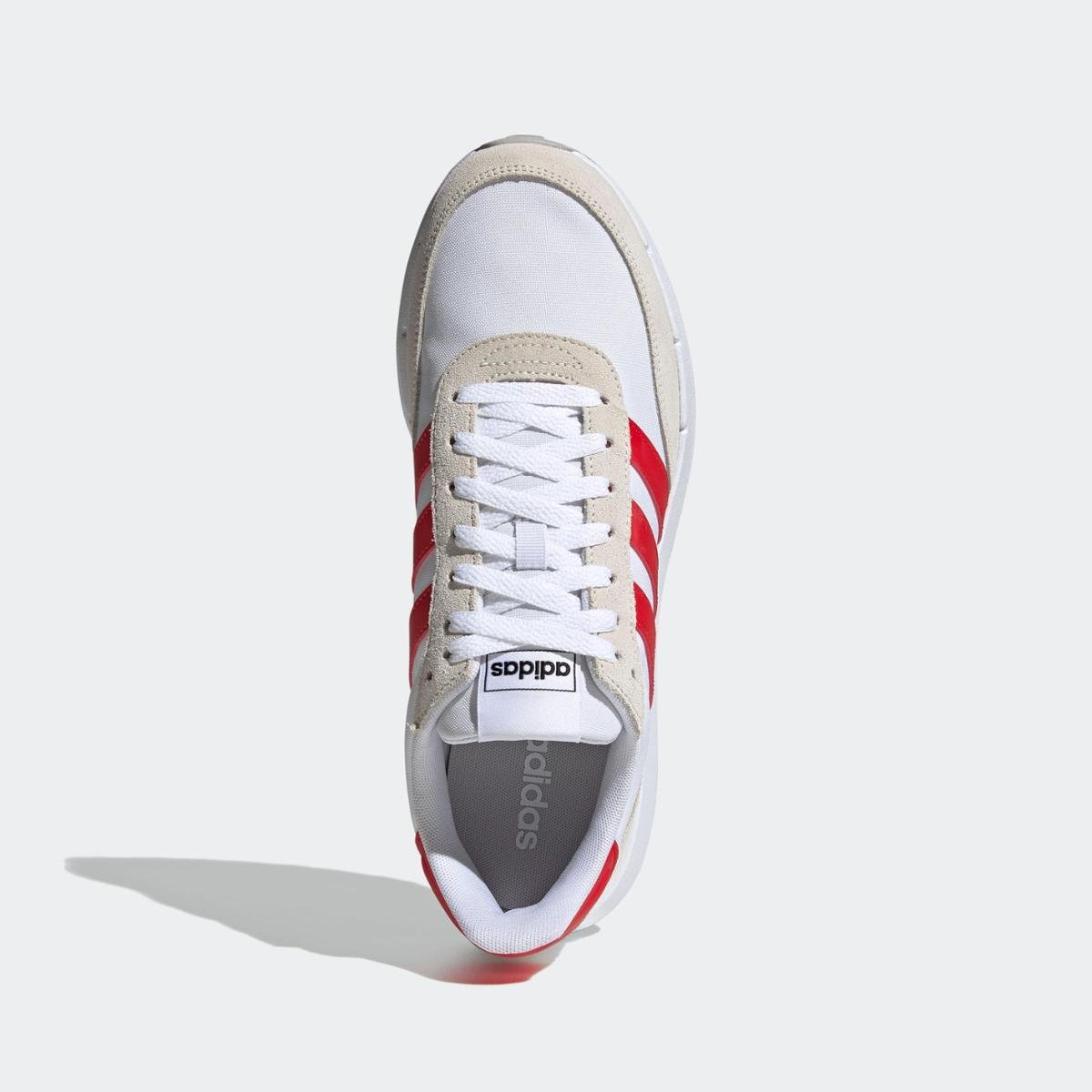 tenis adidas masculino branco e vermelho